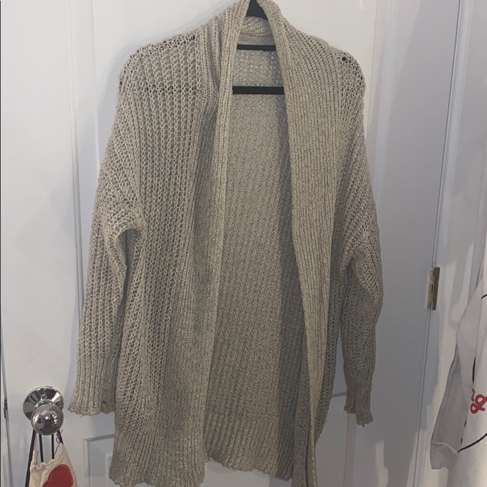 Knit cardigan